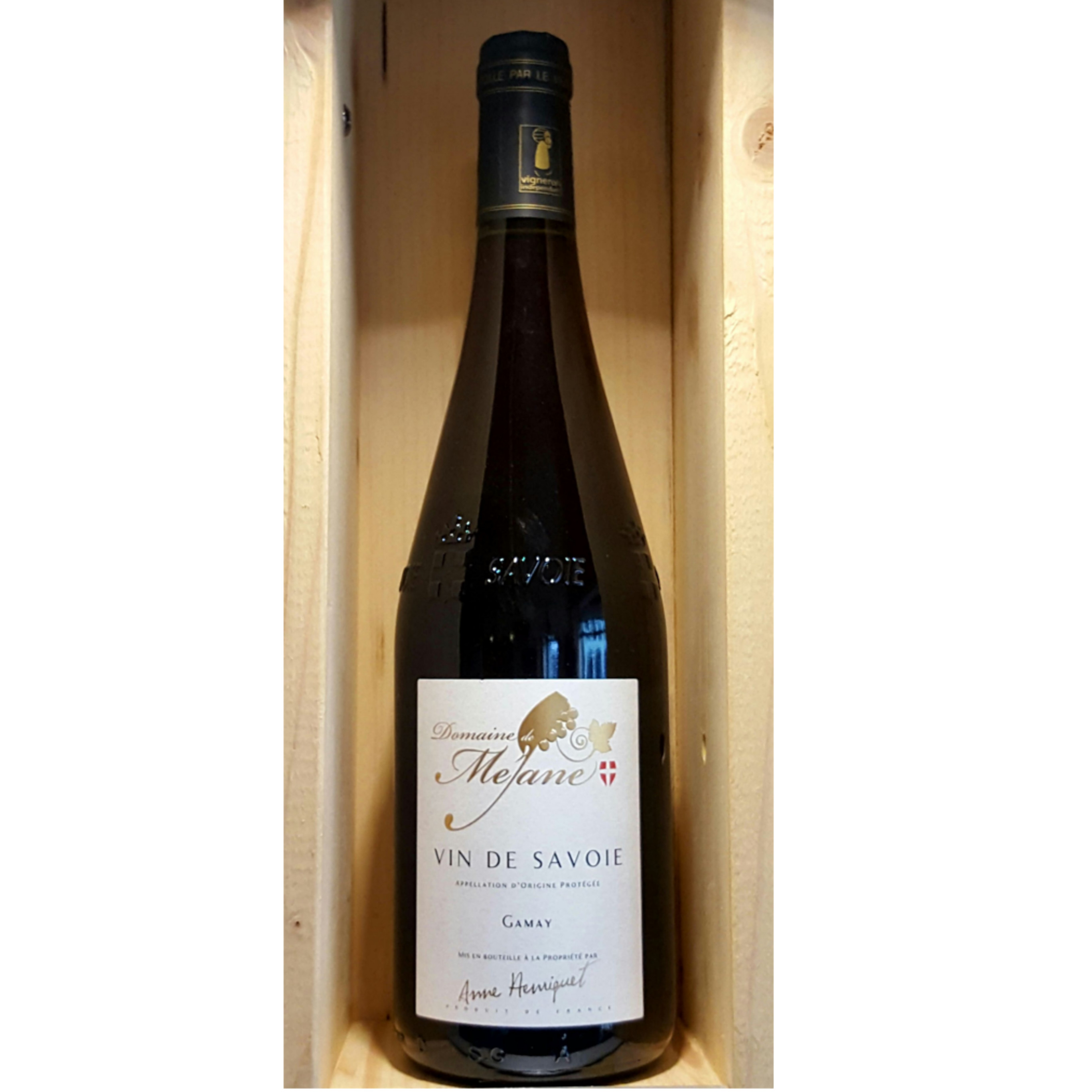 Vin de Savoie Gamay 2015 - vin rouge Gamay de Savoie en vente