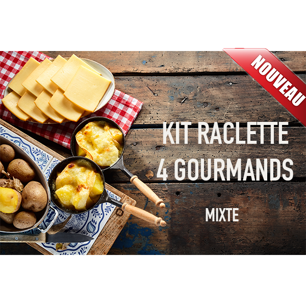 Kit raclette mixte 4 personnes