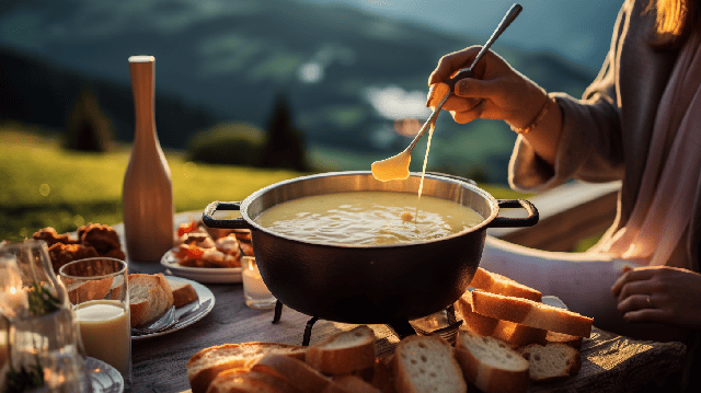 Service à fondue Savoie